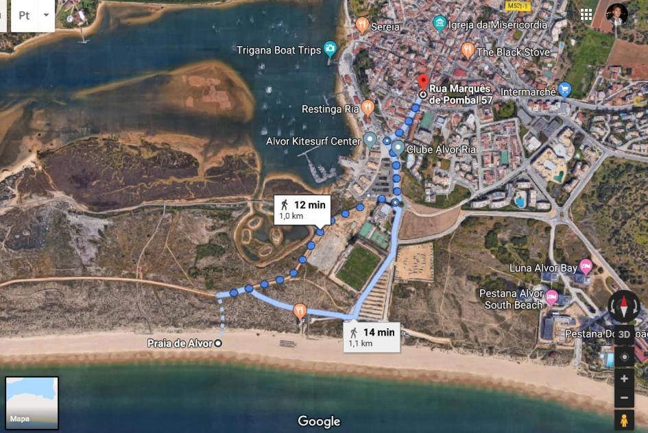 Alvor Apartment - Center And Beach Ngoại thất bức ảnh